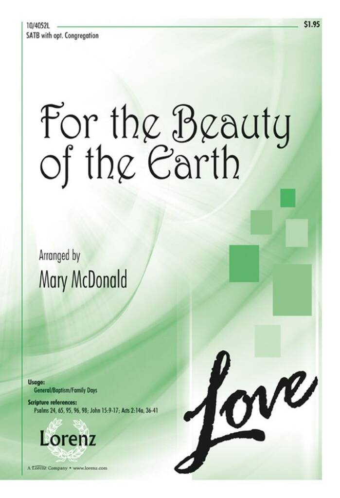 For The Beauty Of The Earth